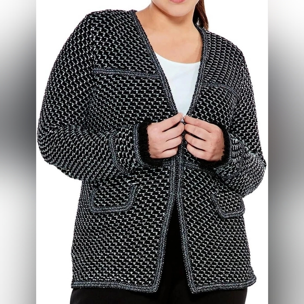 NIC+ZOE Up Tempo Sweater Jacket